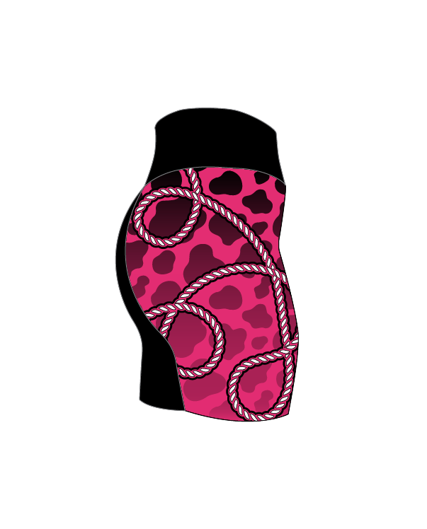 Honky Tonk Heifers Bike Shorts
