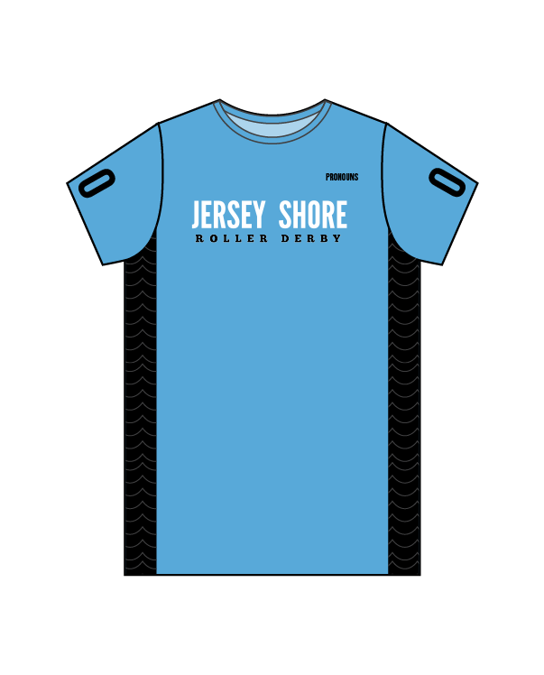 Jersey Shore Roller Derby - Flow Jersey