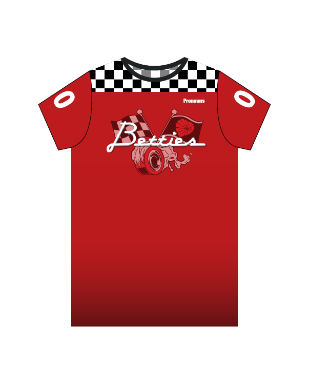Rose City Rollers Breakneck Betties - Flow Jersey