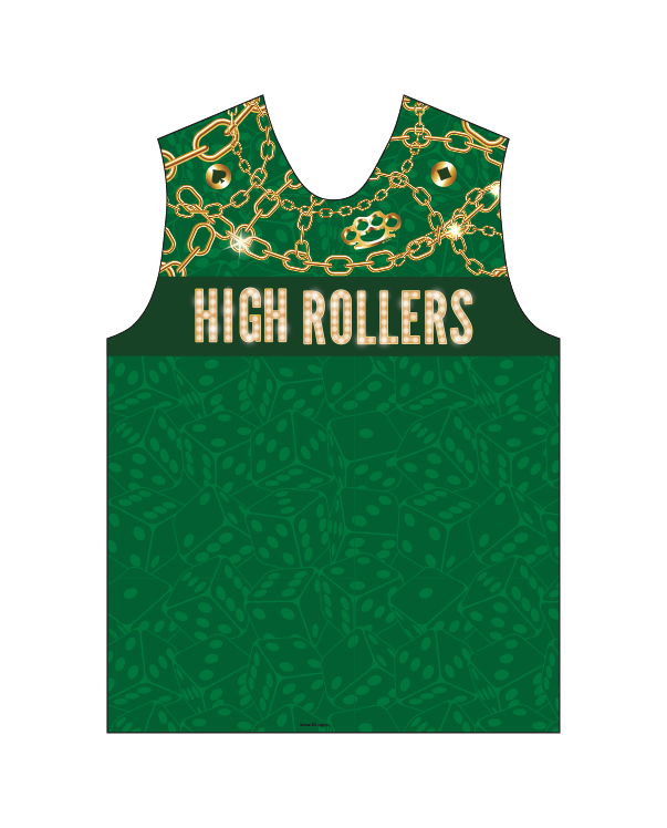 Rose City Rollers High Rollers - Flow Jersey