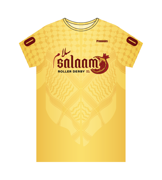 Salaam Roller Derby - Flow Jersey