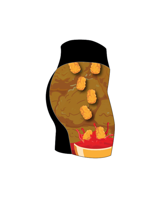 Thiccn' Nuggets Bike Shorts
