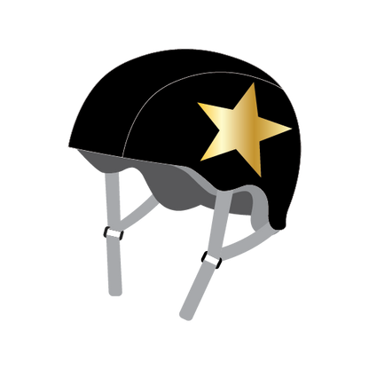 Big Easy Helmet Covers- Black 1
