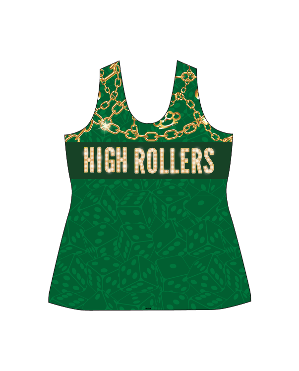 Rose City Rollers High Rollers - Curve Jersey