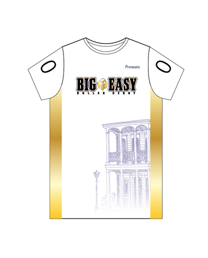 Big Easy Roller Derby - Reversible Flow Jersey