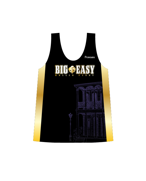 Big Easy Roller Derby - Reversible Flex Jersey