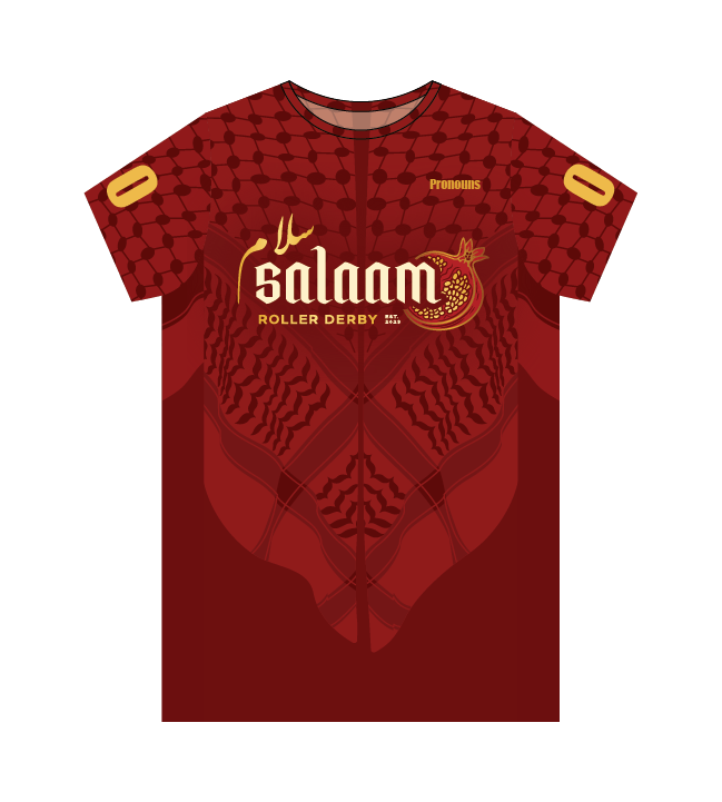 Salaam Roller Derby - Flow Jersey