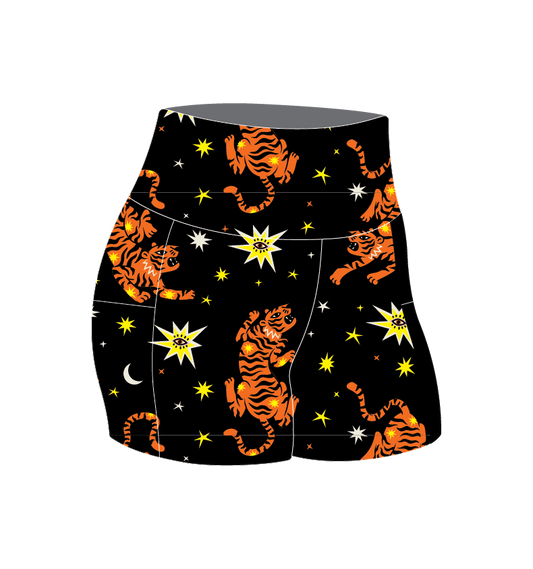 Tiger's Eye Short Shorts