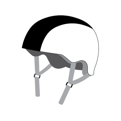 Big Easy Helmet Covers- White 1