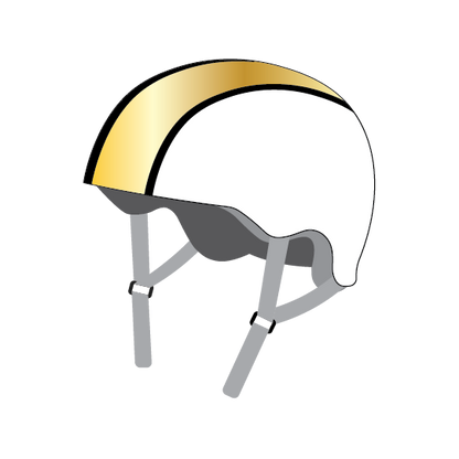 Big Easy Helmet Covers- White 2