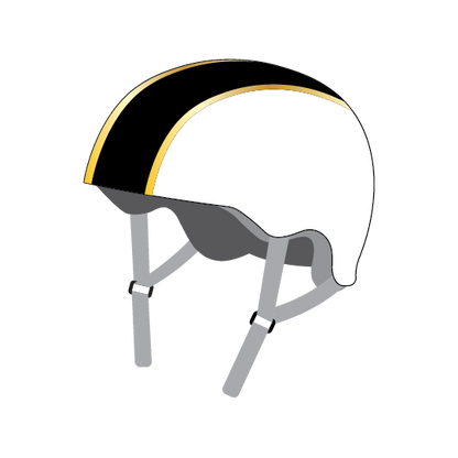 Big Easy Helmet Covers- White 3